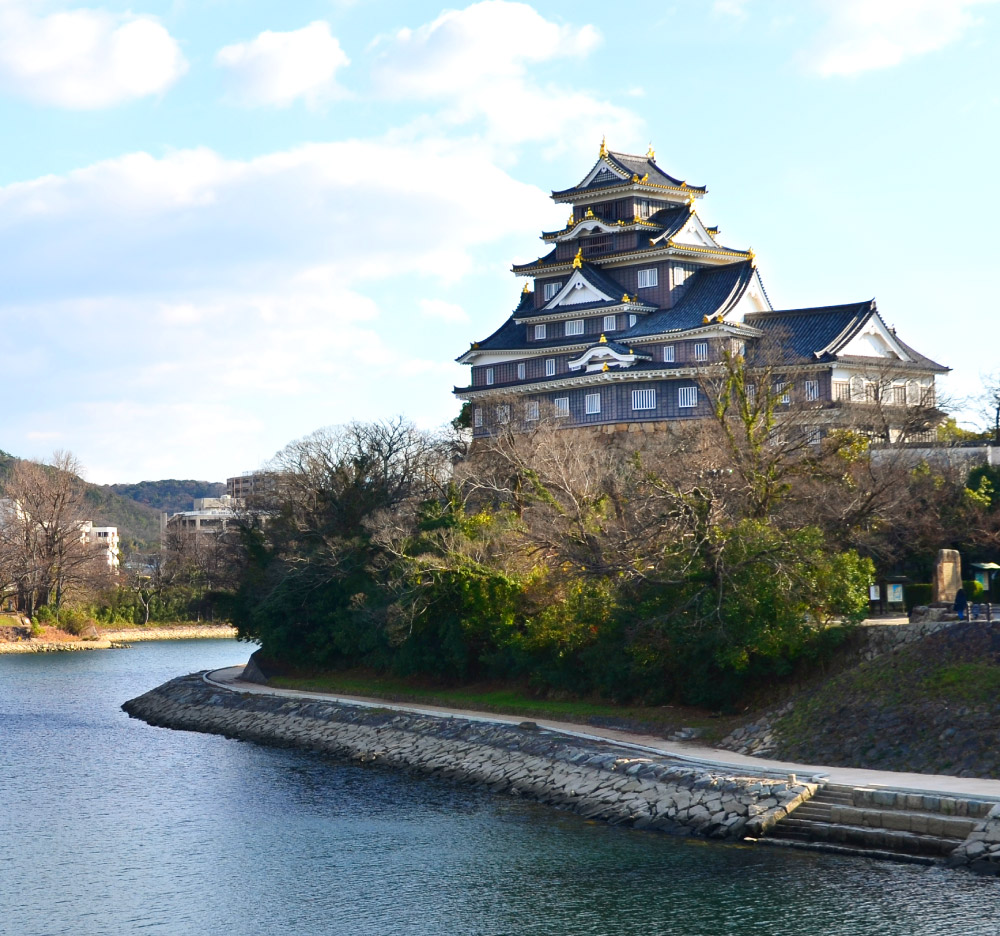 岡山城 ジョギング